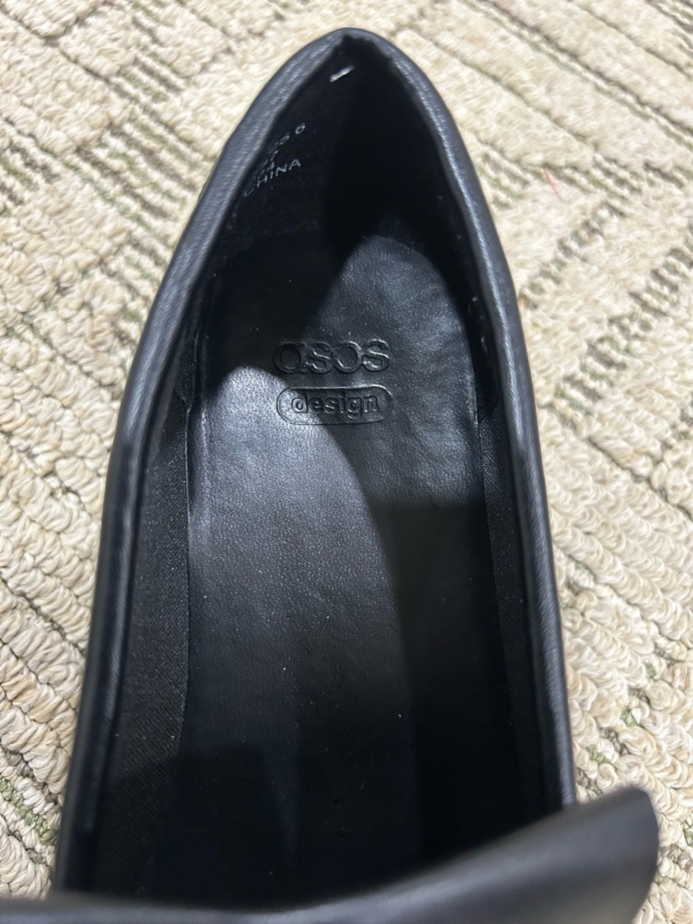 ASOS DESIGN Wide Fit chunky loafers size 6.5W - Picture 7 of 11